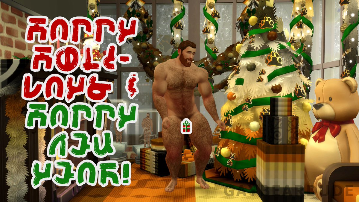 I hope everyone had a wonderful Christmas! The holiday season isn’t over yet. There’s still a few days left of the year to spend with family and friends.

Here’s Harry dancing by the Christmas tree. I wonder if someone finally gifted him clothes, or if he’ll wear them.