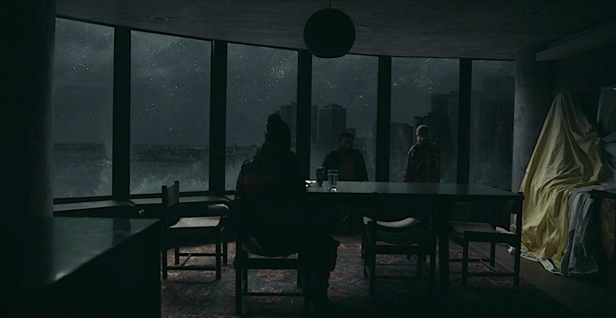 brianchaley's tweet photo. Can’t form a meaningful top ten list of films this year because I barely saw anything new, but I know what had the most impact on me, and it wasn’t a movie. STATION ELEVEN tried to make sense out of navigating a new life and a new world. It’s special work. https://t.co/lybAjDMPOV