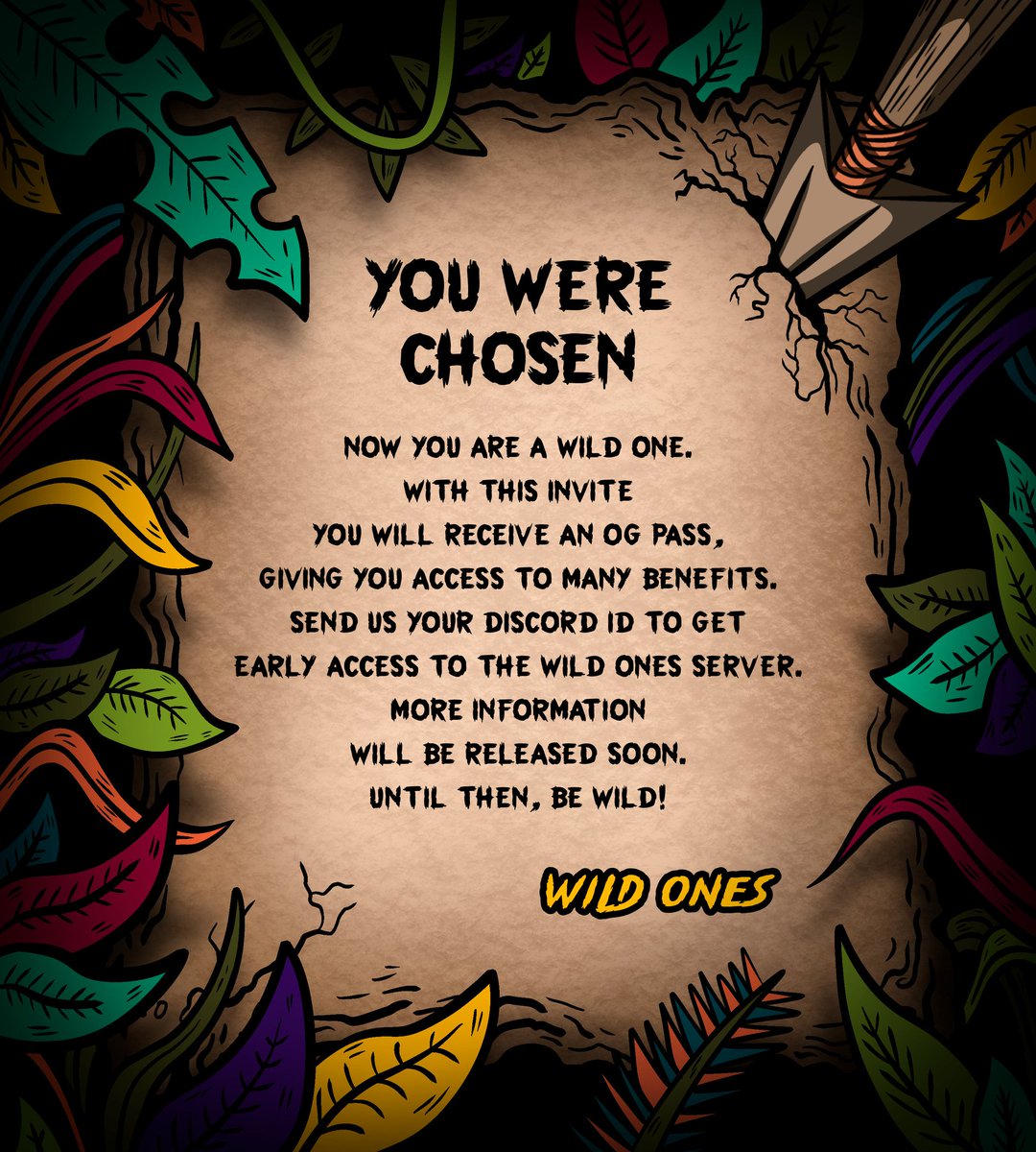 Much love to  @WildOnesCNFT for recognizing me, Can't wait to see what's in store for us. Foward We go! ⚡⚡