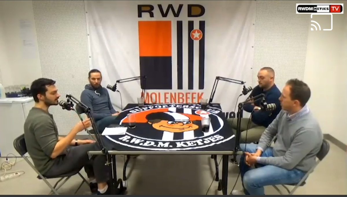 Studio47_RWDM's tweet photo. 🎙️#9 De heenronde gewikt en gewogen: ‘Oké, on va être champion!’

Ensemble avec notre Friend of the Show Patrick, nous faisons le bilan de la 1ère partie de saison en stellen we die ene, cruciale vraag: le titre, c'est encore faisable ou pas? 
#Studio47

👉https://t.co/5SqPpWGZIe https://t.co/JBotCkOCx1