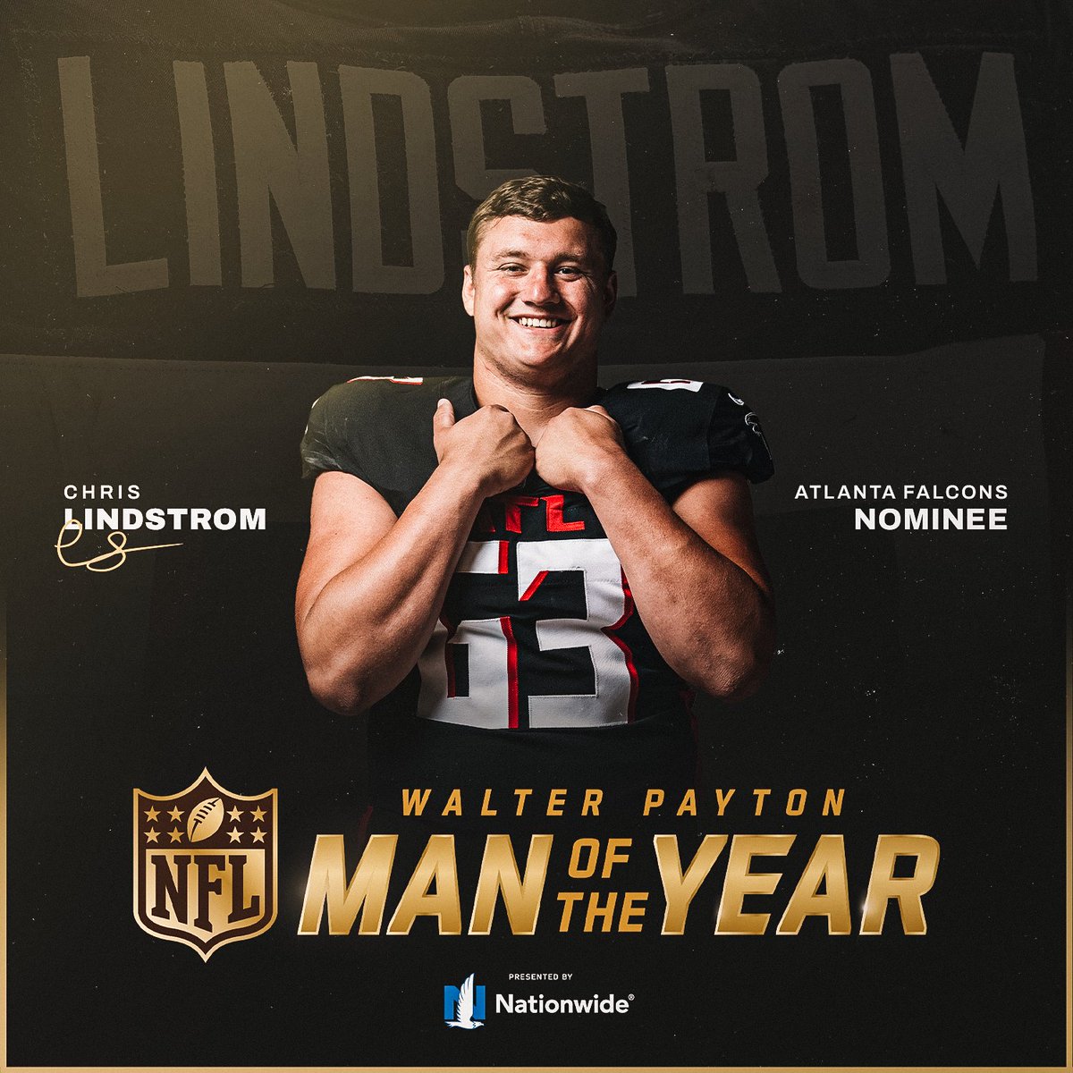 BestBuddiesGA's tweet photo. Shortly after joining the @AtlantaFalcons, @C_Lindstrom63 helped launch a @bestbuddies office in Georgia

A @Nationwide win helps us continue our mission!

To vote, Tweet or RT #WPMOYChallenge + Lindstrom

Nominee w/the most Hashtag mentions wins $25k to their charity of choice! https://t.co/8Sj0RNCPo6