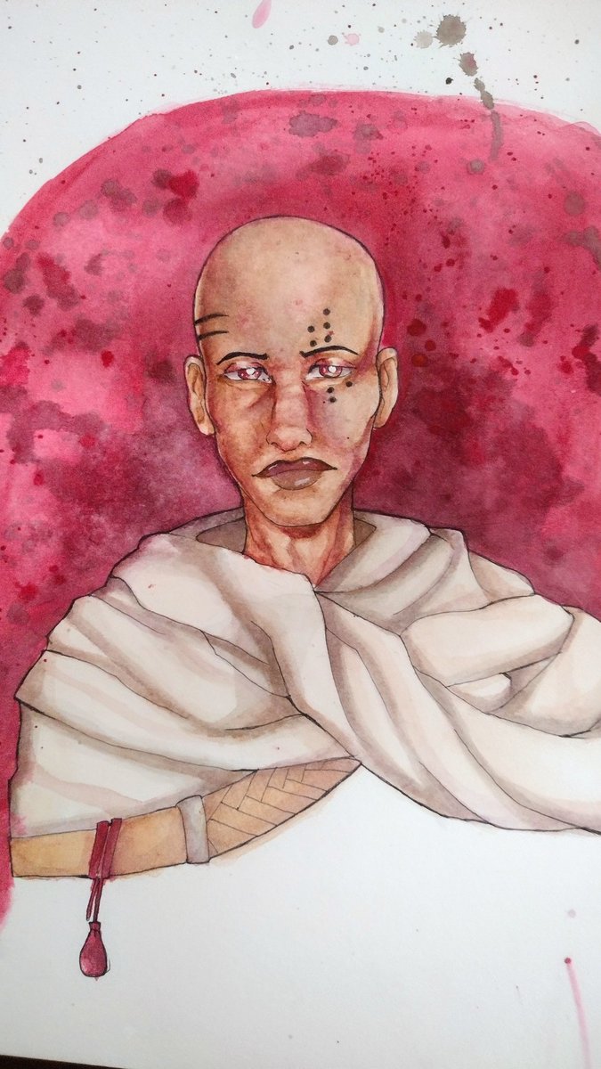 I recently bing watched Castlevania and drew Issac with watercolor
#Castlevania #Isaacfanart #Isaac #anime