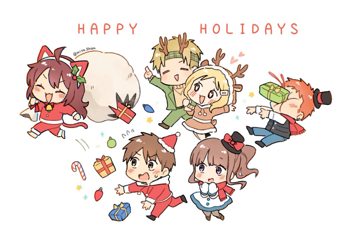 「late christmas post but happy holidays f」|みいさのイラスト