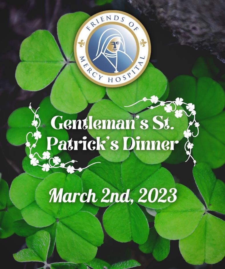 friendsofmercy1's tweet photo. Save the date! The Gentleman's St. Patrick's Dinner is on March 2nd, 2023! 🍀

#FriendsofMercy #MercyHopsital #RockvilleCentreNY #GentlemansStPatricksDinner https://t.co/lpdF7F82ZE