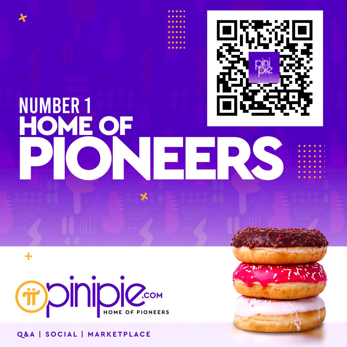 Before the launch of Open Mainnet, connect with friends and other #Pioneers by visiting pinipie.com.

Remember, Pi Network is a global pie 🥧🥧 and #Picoin is the access key. Don't miss out on every yummy bites😋.