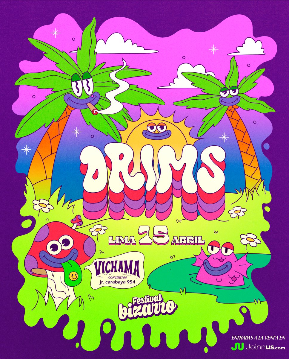 danielefecto's tweet photo. Un nuevo concierto para el 2023! @drimsband tocará por primera vez en Lima el próximo 15 de abril! 

Las entradas ya están disponibles en @joinnus desde S/150 en primera etapa: https://t.co/ZxBokpFSyb

Un show de Festival Bizarro https://t.co/xd70CEjo85