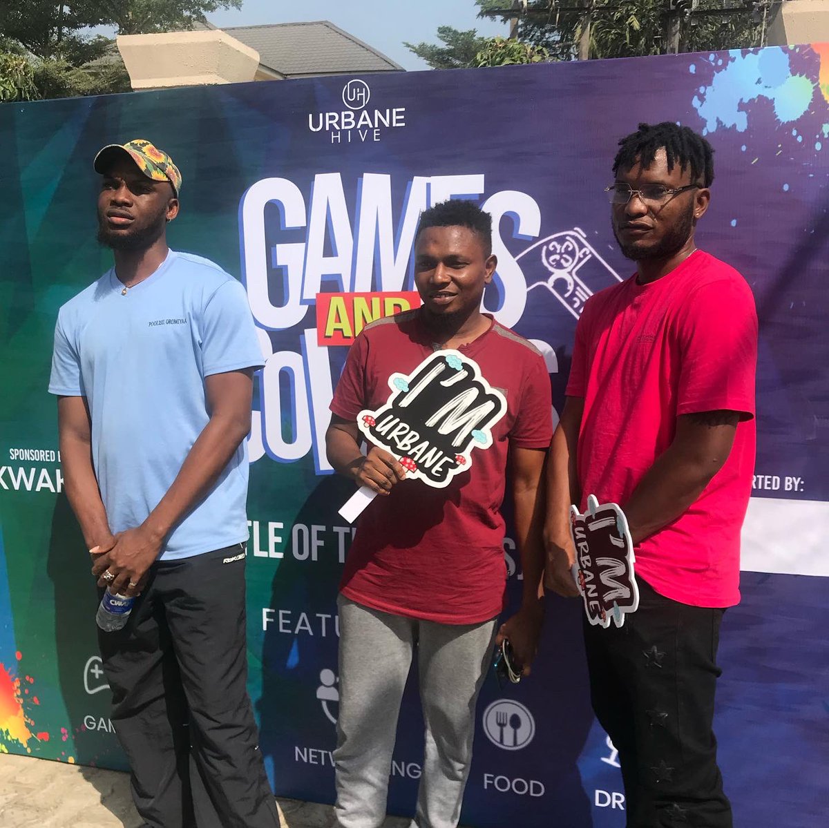UrbaneHIVE's tweet photo. All about today #gamesandcolours 

#adulting #urbanepeople #Playtime https://t.co/9WqpijuGb7