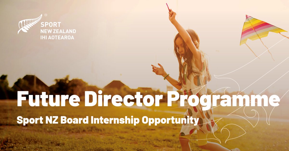 New Opportunity: Future Director Programme
The Sport New Zealand Board is looking to appoint two Board internships, commencing early in 2023, for a period of 18 months. If you would like to apply or learn more, check out this link 👉 fal.cn/3uHaV