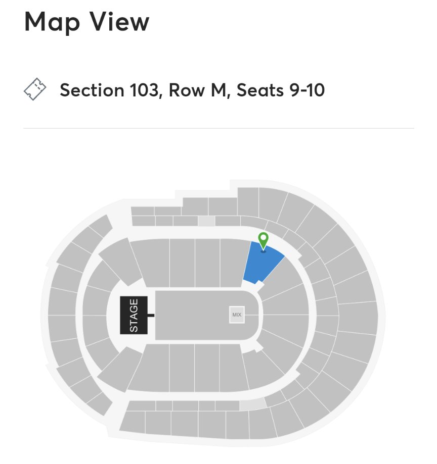 chaddacus's tweet image. I have 2 tickets for @WidespreadPanic NYE in Nashville at @BrdgstoneArena for sale. We aren&apos;t going to be able to go. #wsmfp #wspnye #NYE2022