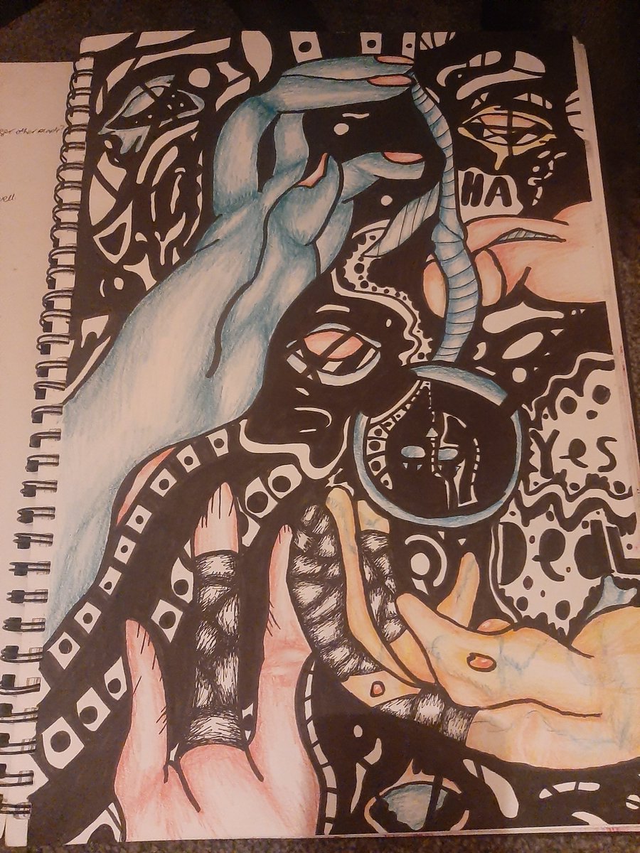 stupid_bozo_'s tweet photo. Spooky spooky on chimus? Nawh #art #traditionalart #nawh https://t.co/s4yPGKjloH