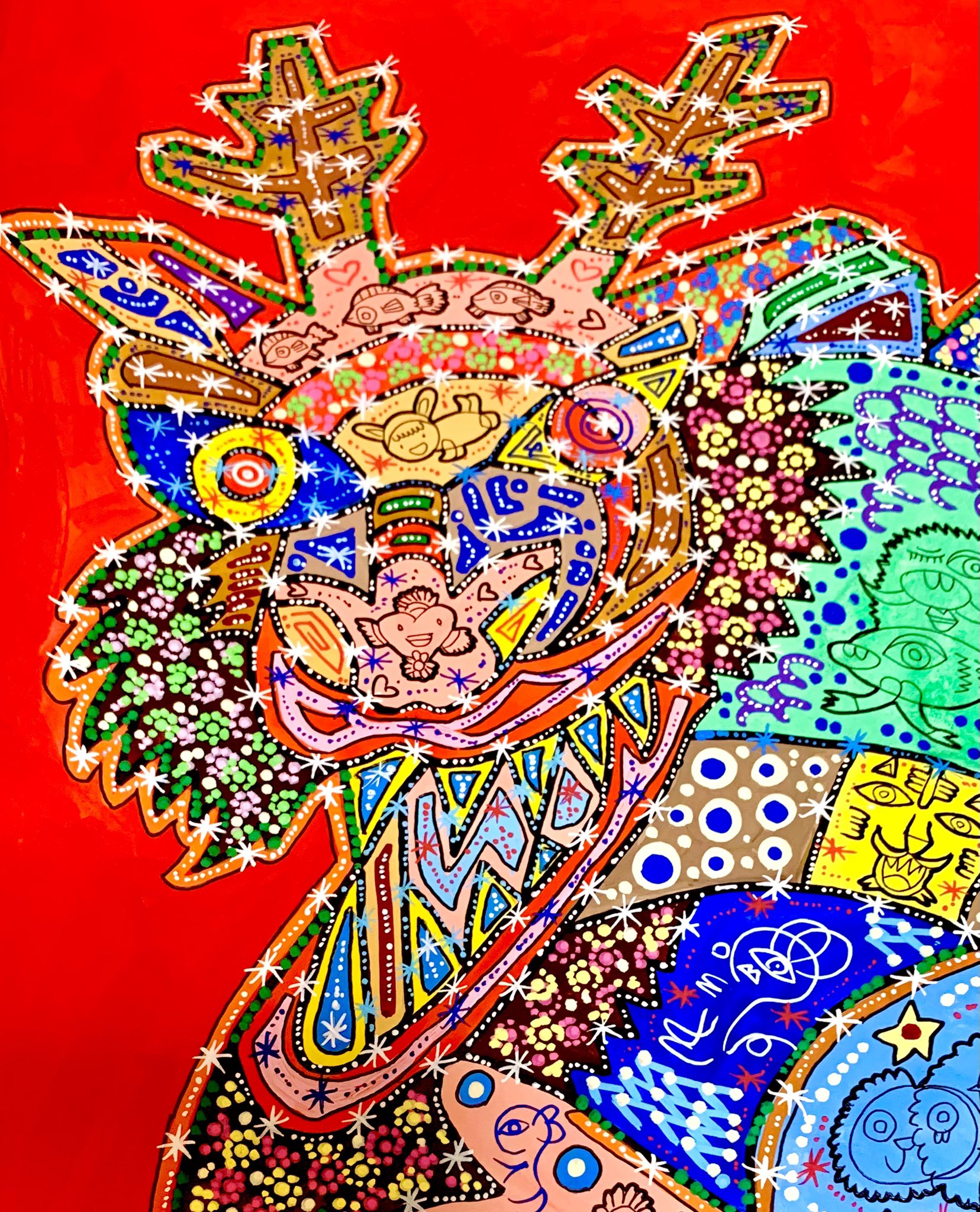 芸人たいぞう絵画