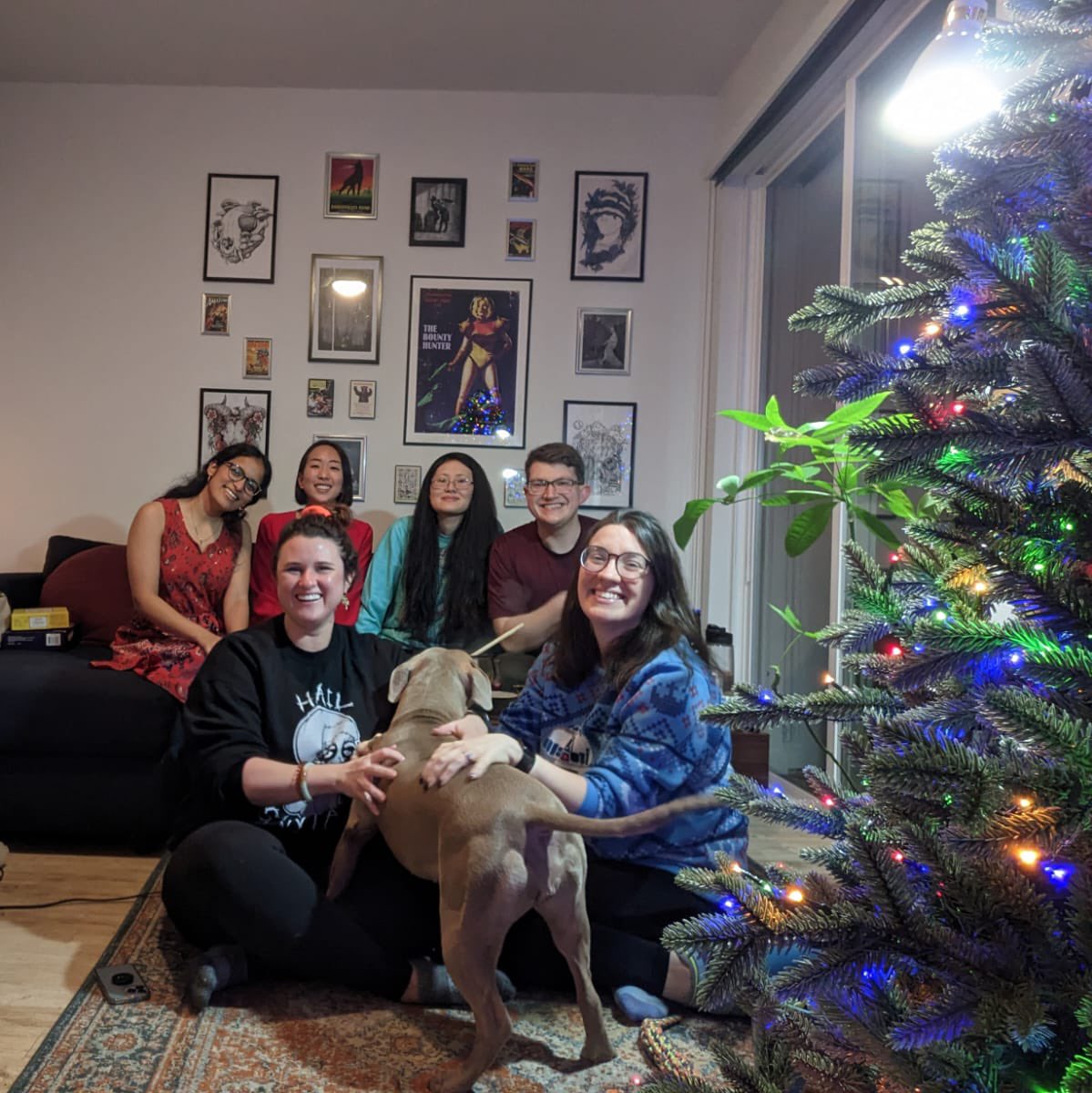 UWLMPathRes's tweet photo. Merry Christmas and happy holidays to all from some of our AP1’s! 🎄🎄 #PathFam. Did someone say cheese fondue … 🤤 https://t.co/brMfKzm9Ii