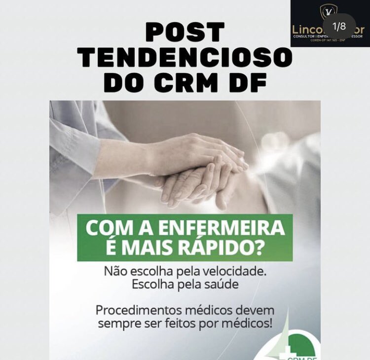 anaclarasbeque's tweet photo. Mas e vcs viram essa publicação no instagram do CRM DF #enftt??????
Existem inúmeras maneiras de dizer que cada profissão tem seus respectivos procedimentos, mas não, o CRM necessita falar da enfermagem SEMPRE
#enftt #enftwitter https://t.co/uM467THlOZ