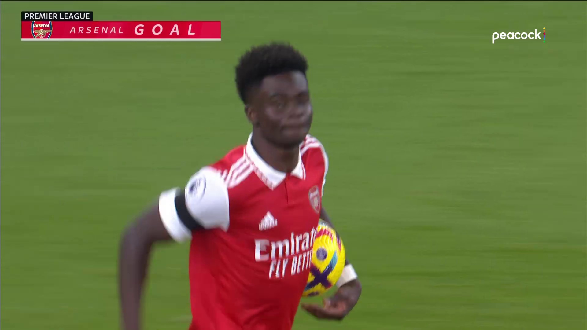 Club or country, Bukayo Saka does it all. 🤩

🎥 @NBCSportsSoccer”