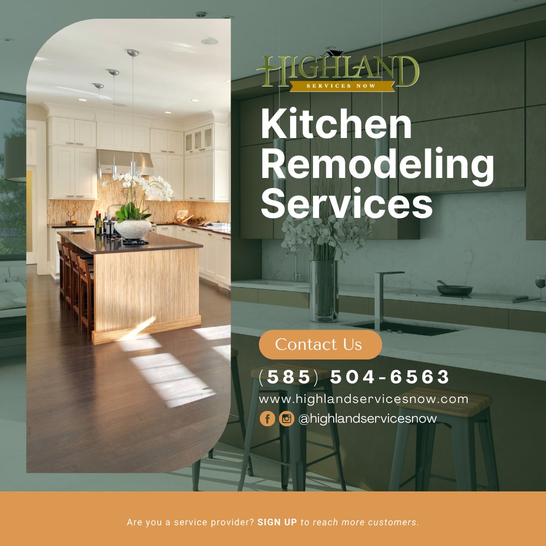 highlandsvcsnow's tweet photo. Achieve your dream kitchen just in time before you welcome guests for the holidays.  We offer professional, seamless design and installation processes for beautiful results in homes throughout Rochester, NY, and the surrounding areas. Contact us at (585) 504-6563 for a quote. https://t.co/rYcwcO8MtJ