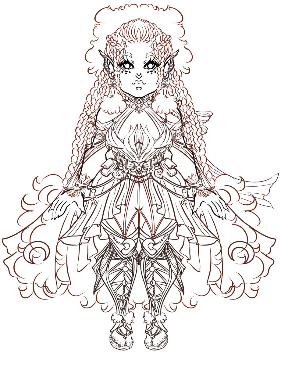 CrimsonIrina's tweet photo. Hello fellow mutuals✌🏽✨

Working on a full body of my oc Noãli. Drawing a chibi first helps me with the details.

I’m new here so if anyone wants to chat or collab leme know 👍🏽✨

🌙Commissions Open🌙
#fairyart #pococ #chibilineart #moonfairy https://t.co/lBVeA1BlWh