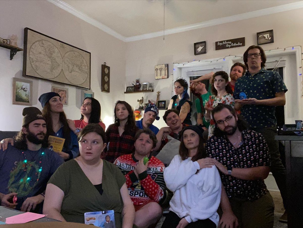 calpal910's tweet photo. Forgot to post - I had a great time with friends this holiday season. Thankful for these friendships ❤️💚
#christmas #merrychristmas #happyholidays #holidays #party #gettogether #birdcallcast #castparty #celebrate #tistheseason https://t.co/I999D2OdW7