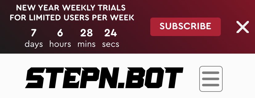 StepnbotApp's tweet image. Have you noticed this? 👀

#stepnbot #Move2Earn #STEPN