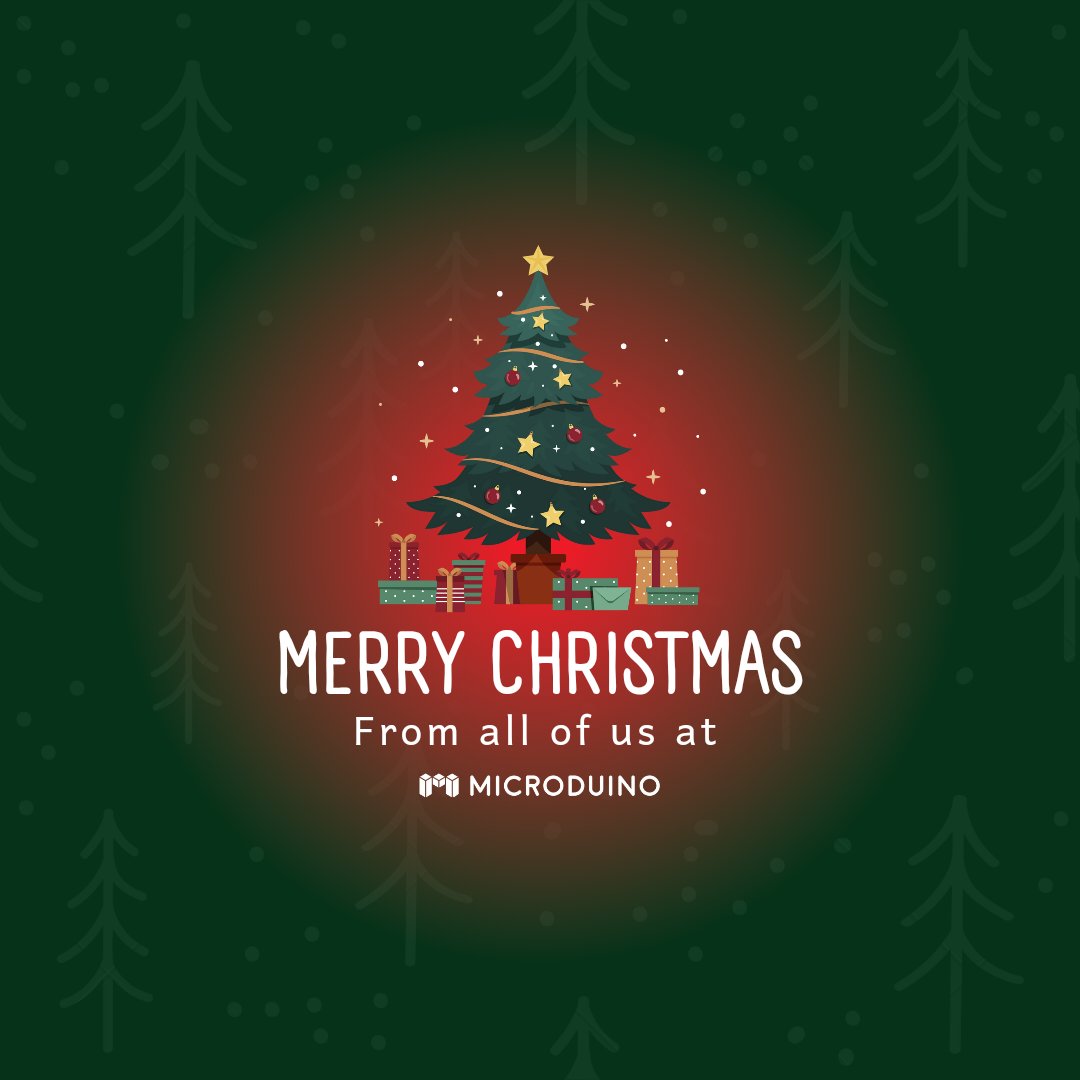 Best wishes for you and your family today and always. Merry Christmas from all of us at Microduino 🎄🥳 🐞🎅❄⭐

#STEM #STEMed #ThisIsSTEM #ittybittybuggy #LadyBug #GiveTheGiftofSTEAM #STEMToys #MakersGonnaMake #MerryChristmas #Christmas #Christmas2022 #HappyHolidays #Microduino