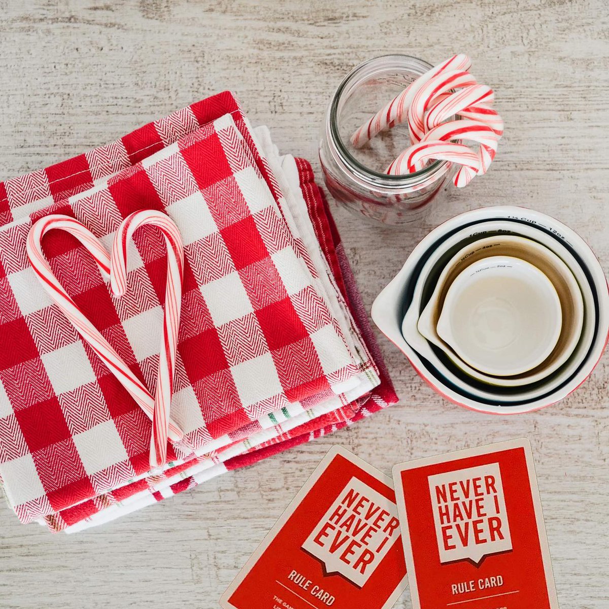 Team peppermint hot cocoa or eggnog? ❄️

#neverhaveiever #neverhaveievergame #game #gamenight #partygame #familygame #truthordare #nojudgment #peppermint #hotcocoa #candycanes