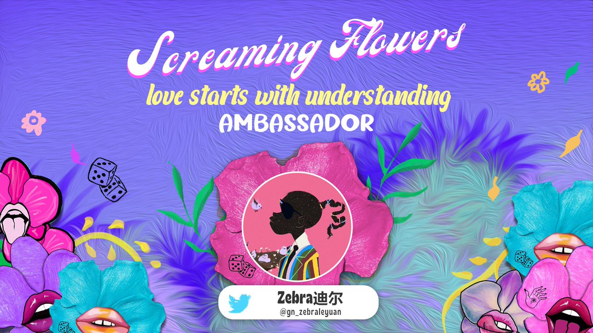 Love starts with understanding Thanks @screamingFlwOG <a href="/screamingflwrs/">Screaming Flowers 🌺</a>
for inviting me to be an ambassador of Screaming Flower！