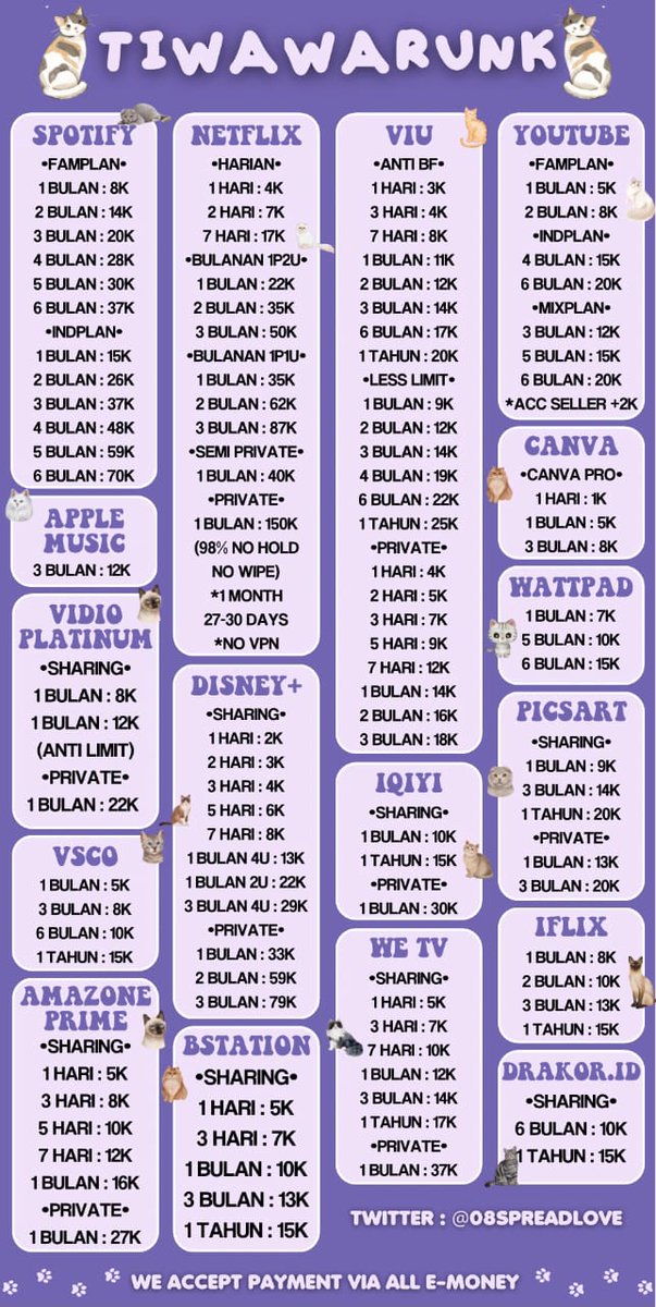 candapce's tweet image. hai kak lagi cari apprem yang trusted, 100% full garansi, fast respon dan proses 🏎️ pastinya no tipu-tipu 🙆🏻‍♀️

☎️ yuks sini buyie aja di @08spreadlove
📱 dm/wa ke wa.me/+6285804659530