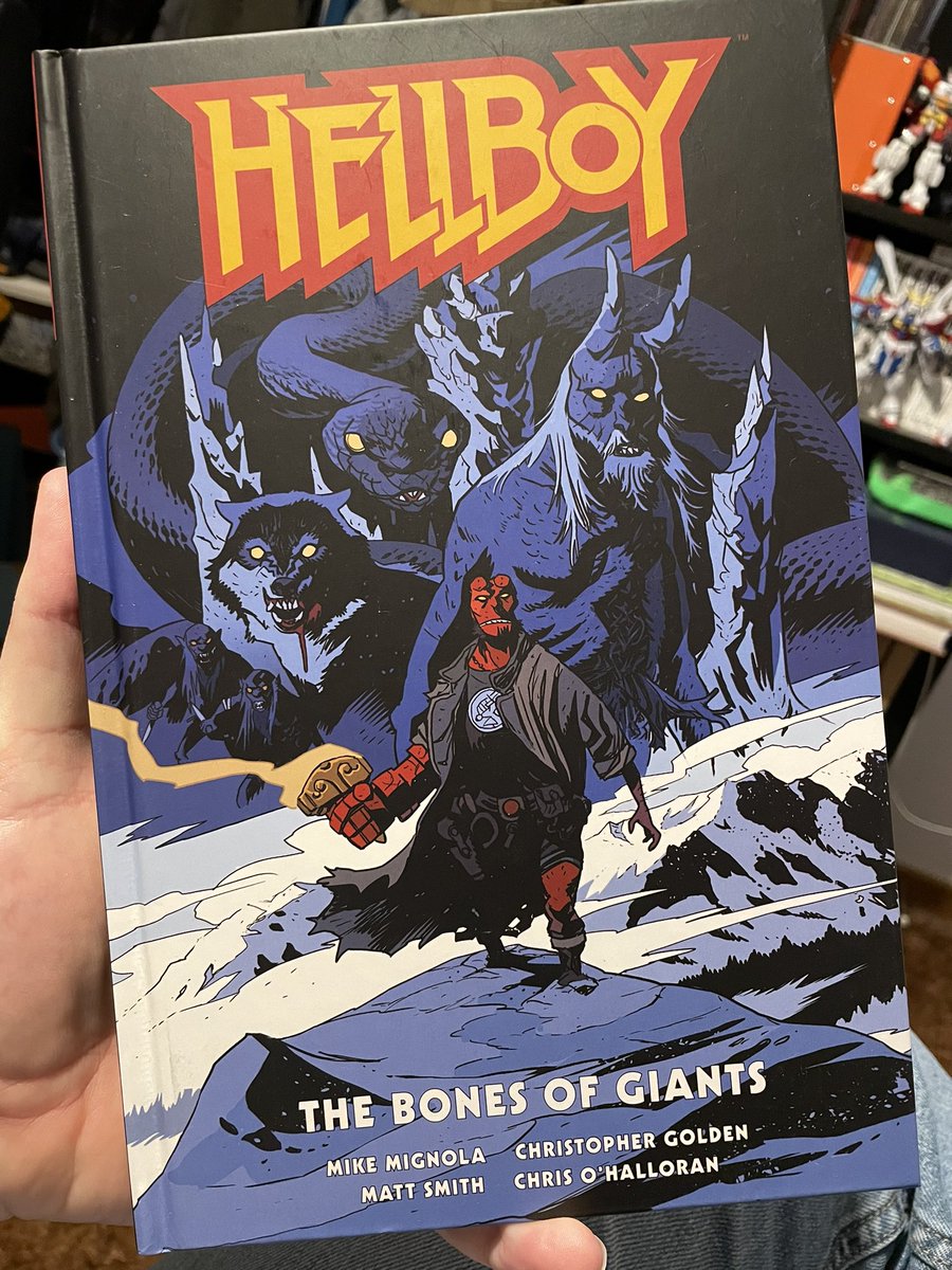 Tonight’s reading:
#HellBoy