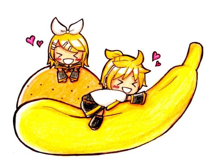 「バナナ 髪飾り」のTwitter画像/イラスト(新着)