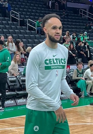 NBA Memes on Twitter: "Derrick White's hairline did a huge stepback 😂"