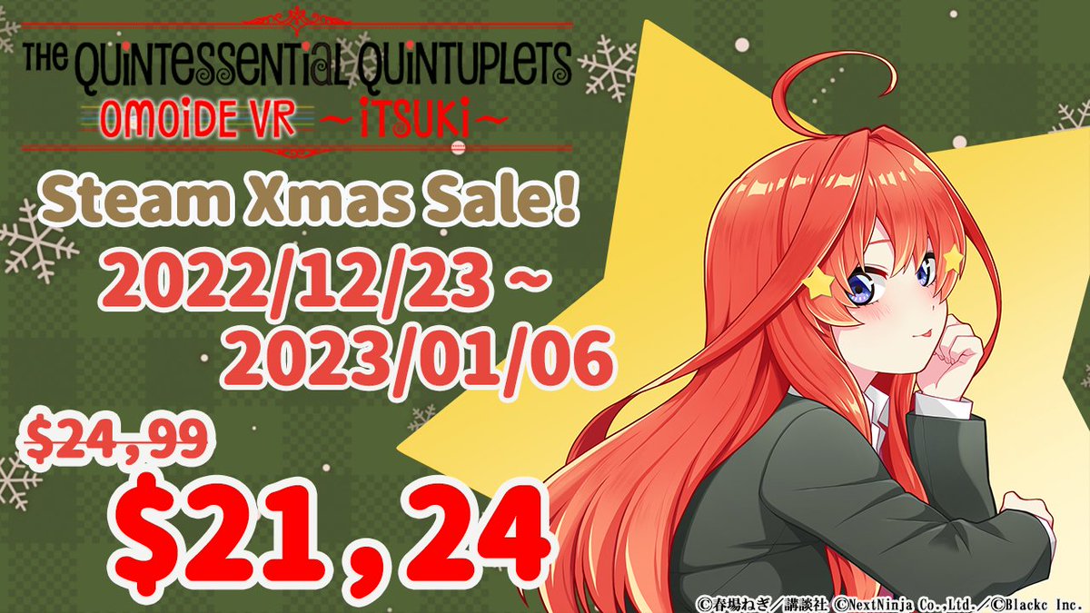 the Quintessential Quintuplets OMOIDE VR ~YOTSUBA~