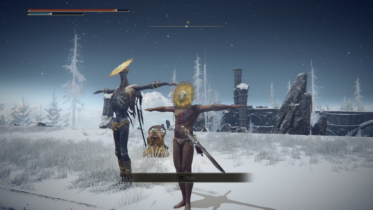 EndlessPsycle's tweet photo. T posing to correct gods mistake #ELDENRING #XboxShare https://t.co/rewljcxbTN