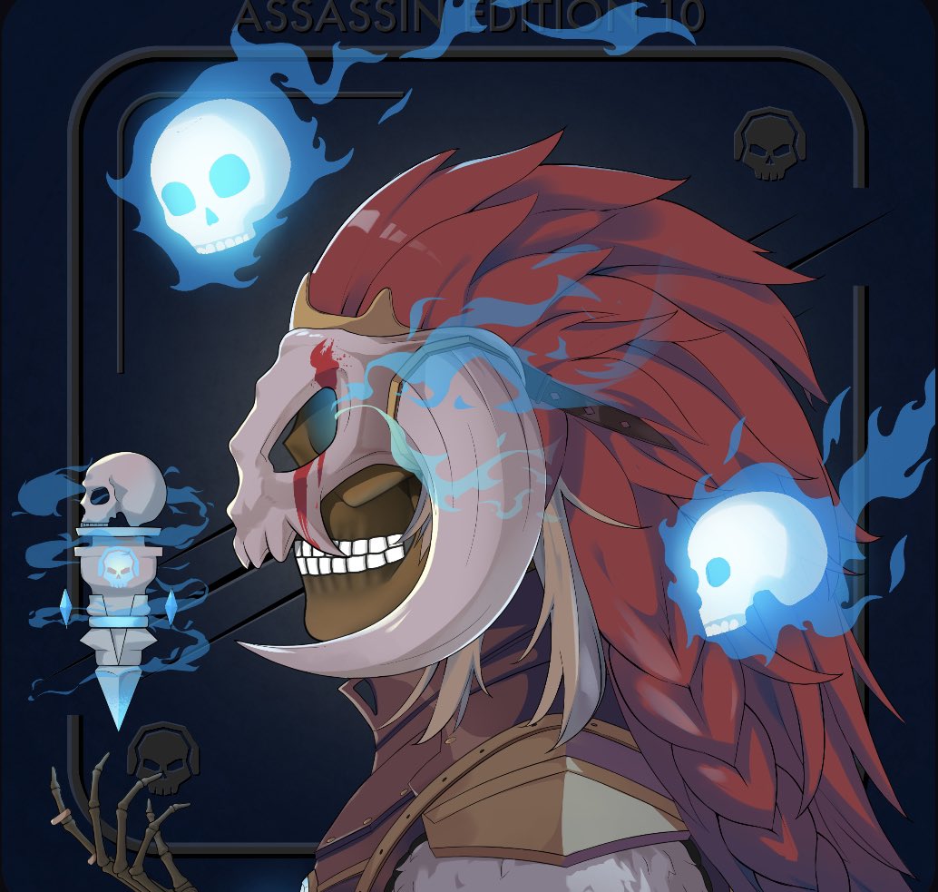 Style Of Skull on Curate Marketplace is absolute 🔥🔥🔥🔥 I was able to add one of there elite Assassins to my collection. Highly recommend buying SOS - Click link below to see the rest. <a href="/styleofskull/">Style Of Skull #XCUR</a> 

web.curate.style/collection/285…

#curate #NFTs #NFTCollection #NFTCommunity  #NFT