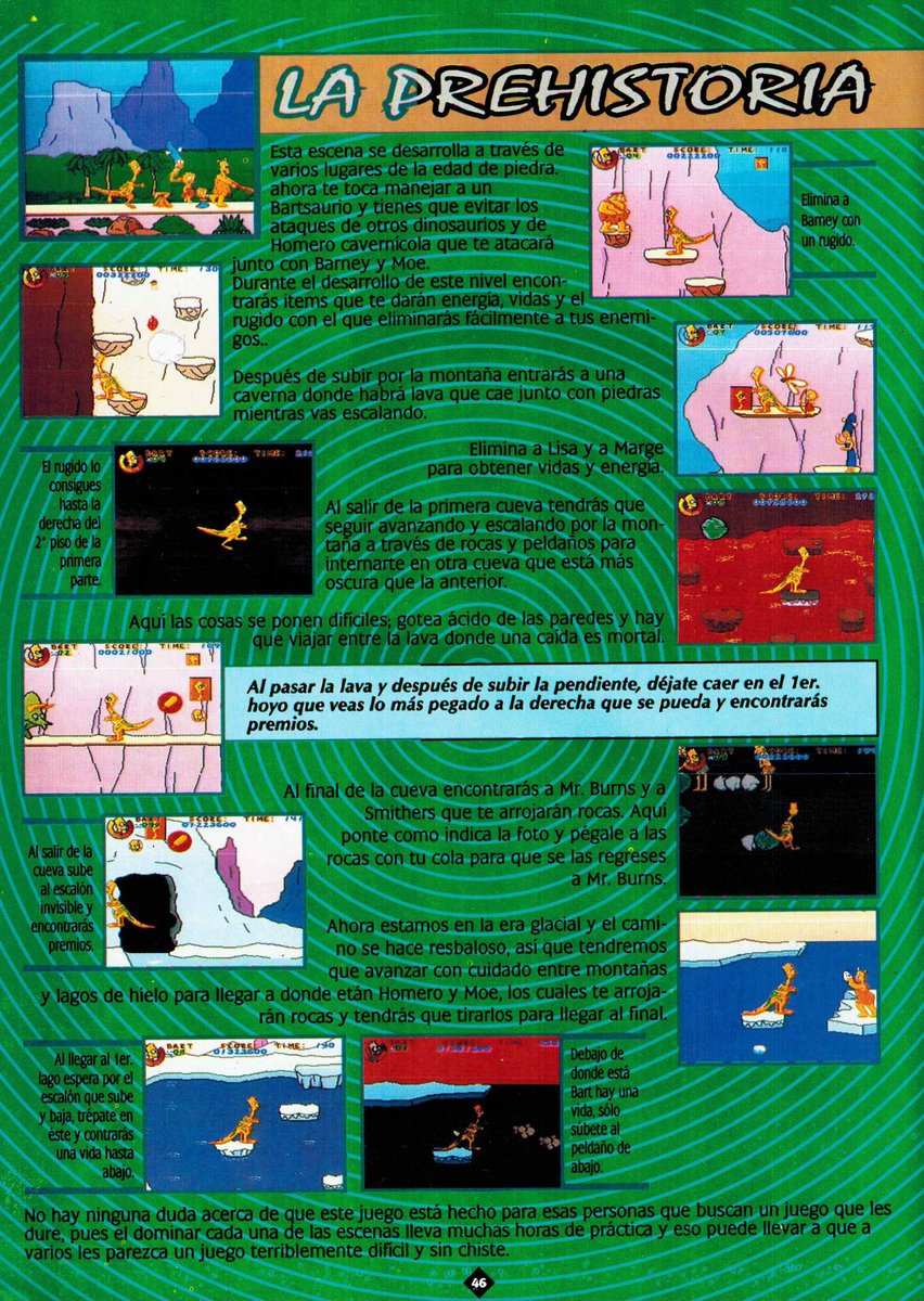 jcmartinezm82's tweet photo. #VirtualBart #SNES - Información SuperNesesaria, Revista #ClubNintendo México (Octubre 1994)
#RetroGaming #RetroGames #RetroGamer #SuperNintendo #Acclaim #TheSimpsons #Nintendo https://t.co/FekY99bvat
