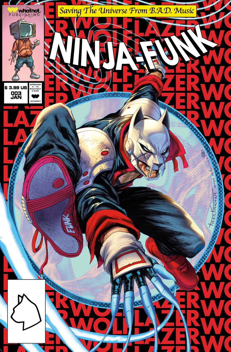 Massiveselect's tweet photo. LAST DAY (FOC) to preorder Ninja Funk #3 at your Local Comic Book Shop!

All covers and info on @previewsworld
Website: https://t.co/SEOS9SQXCr

Happy holidays! 💛
#indiecomics #NinjaFunk #FOC https://t.co/Sy3DFweCql
