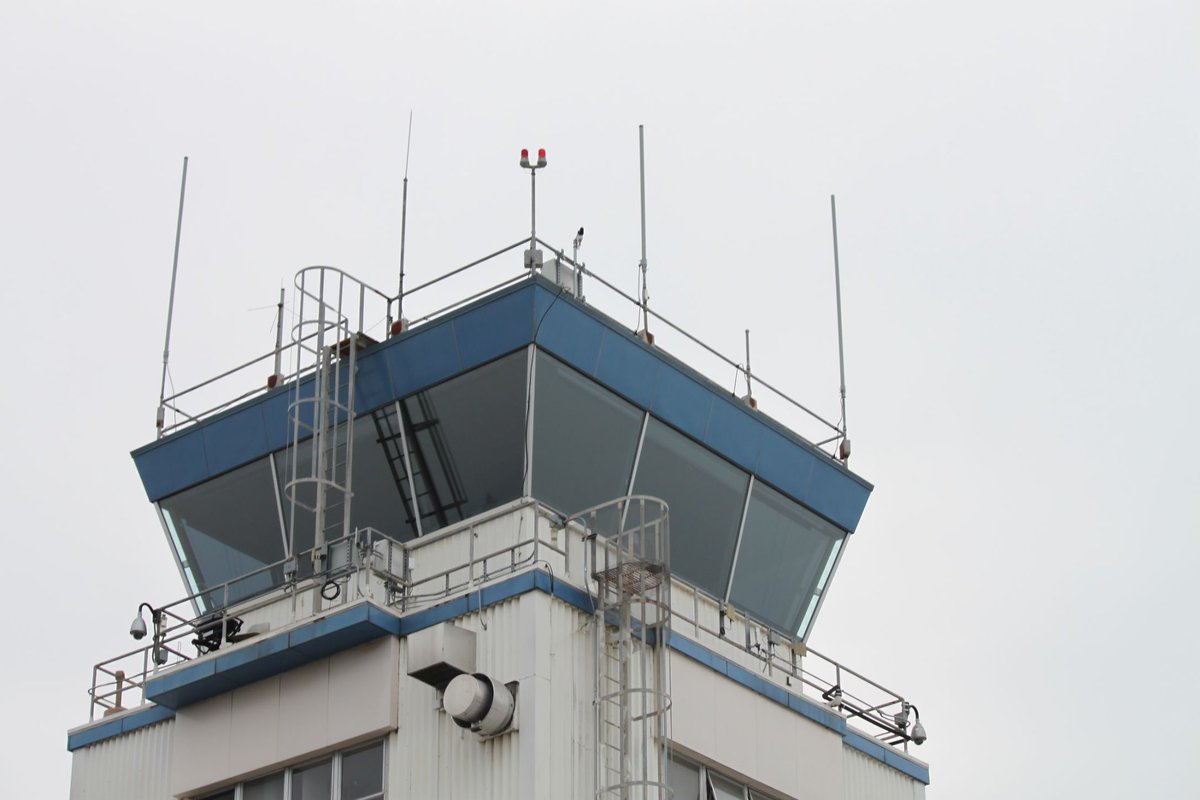 darkspoul's tweet photo. An up close view of the ATC Tower @Fly_STS airport. https://t.co/J0arguDtKz