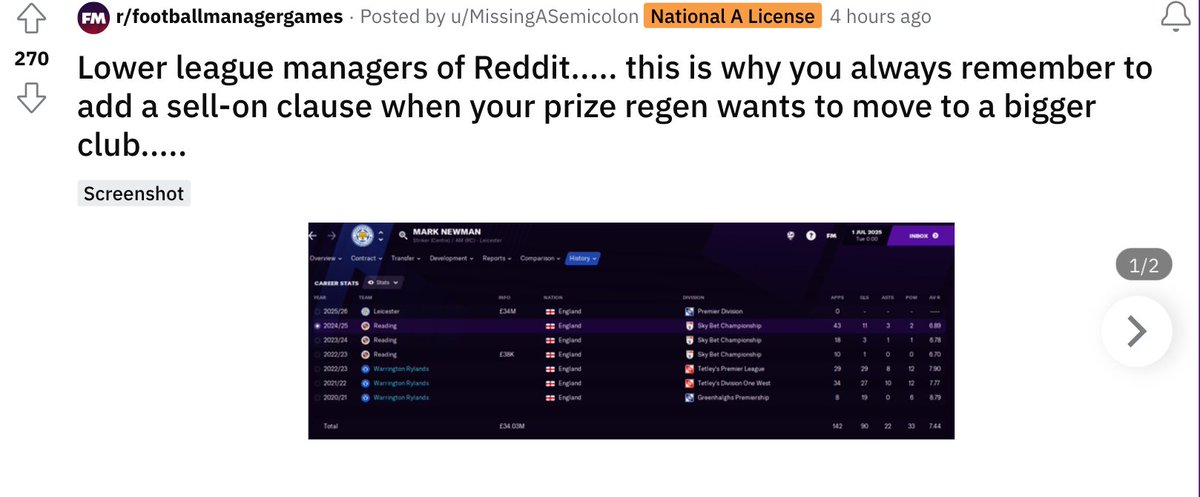 Out of Context Football Manager tweet media