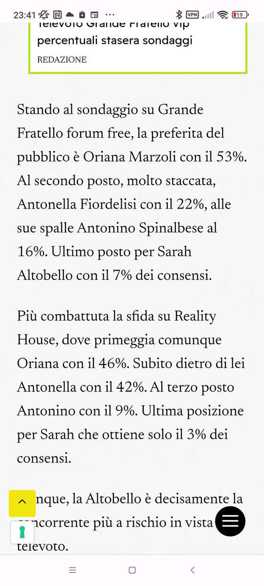MartiBelin15's tweet photo. @GrandeFratello Allora Grande Fratello davvero adesso avete rotto i coglioni, la preferita era palesemente ORIANA, con tutte le persone fuori che odiano Antonella adesso vuoi fare credere che leo sia la preferita? Ma dai
#GFvip #GFvip #GFvip #GFvip https://t.co/B5w8OhYeyn