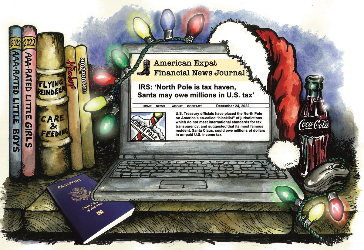 BREAKING: The AXFNJ  extends its best wishes for the holiday season, and New Year, to all of its readers around the world...and thanks them for their amazing support in 2022..
bit.ly/3PS9PP4
<a href="/helenburggraf/">Helen Burggraf</a>