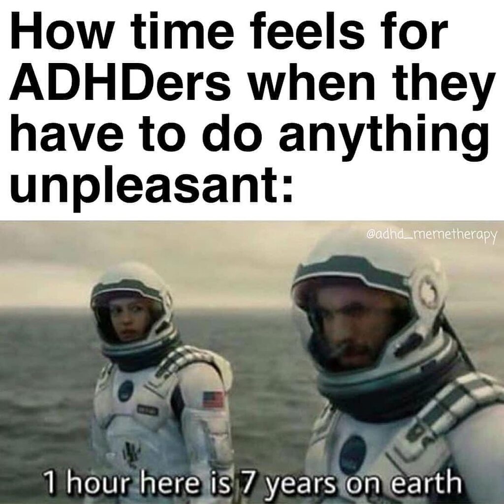 chaotic0creator's tweet photo. Reposted โข @adhd_memetherapy Temporal processing for ADHD
.
.
.
#adhd #adhdlife #adhdmemes #adhdproblems #adhdprobs #adhdadults #adhdawareness #adhdbrain #adhdsupport #adhdfriends #adultadhd #adhdisreal #adhdwomen #adhdlife #adhdparents #autism #asd #adhdentertainment #adhdโฆ https://t.co/mqje7JWhRS