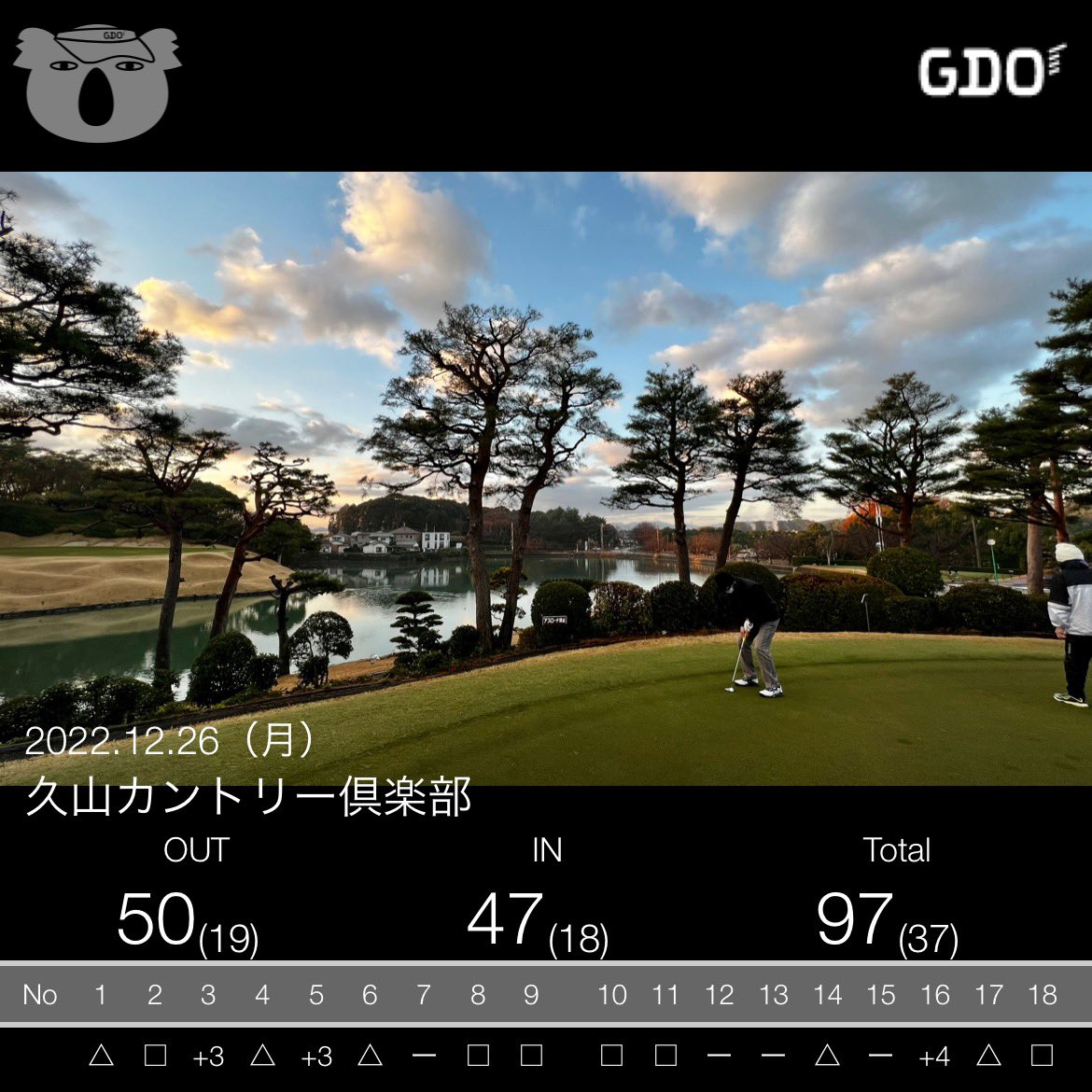 miyone_co's tweet photo. 久山カントリー倶楽部⛳️PAR70
好きなコースのひとつだなー
高麗グリーンリベンジです。
1〜4パットありで苦戦。
寒さと風でアイアン番手アジャスト不可避
お天気に恵まれ良き打ち納め
#ブッシュネル
#ブリーフィング
#テーラーメイド
#MIZONOPRO
#SUNELL https://t.co/jIS5hyQLtY