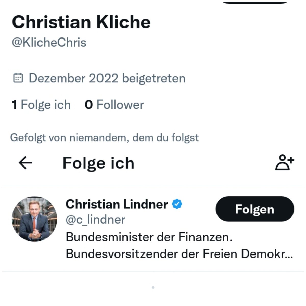 lgoshen's tweet photo. @KlicheChris @JuliusBetschka @Tagesspiegel Achso. Ein Lindner-#Fanbot.
Das erklärt, warum Sie weder Ursache und Wirkung verstehen noch lesen können. https://t.co/oREv86aq7N