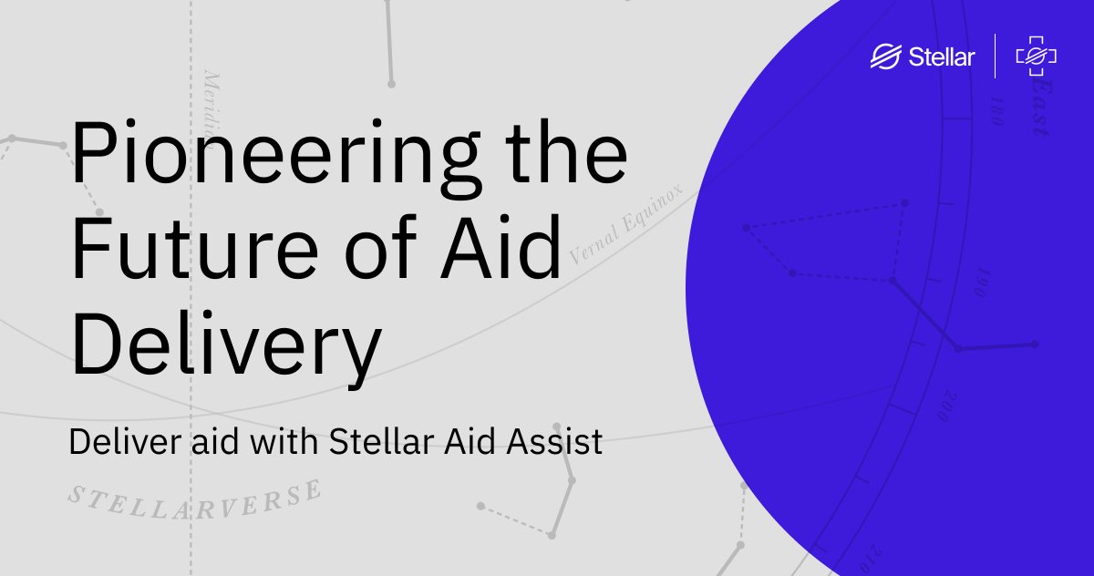6/ One real-world use case showcasing the power of MoneyGram Access is Stellar Aid Assist, a tool that enables humanitarian aid organizations to deliver cash assistance quickly, affordably, and transparently.
