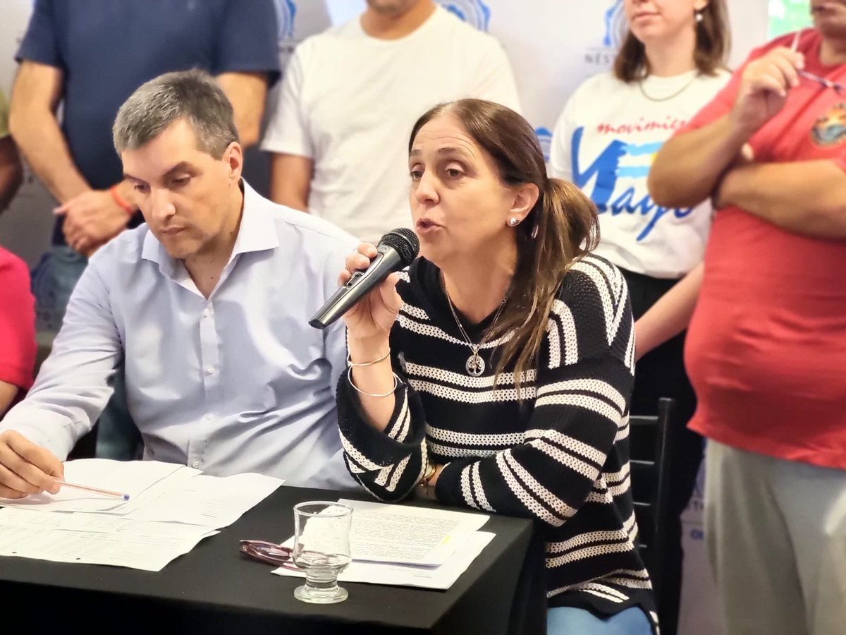 rodriguezolav's tweet photo. Ante la falta de inversión pública con recursos genuinos y la mala administración  que Galli demuestra en su presupuesto 2023 le decimos #No. Vamos a seguir demandando un proyecto de desarrollo y oportunidades de inversión en los sectores que el Partido de #Olavarría https://t.co/ALIAjK3mTc
