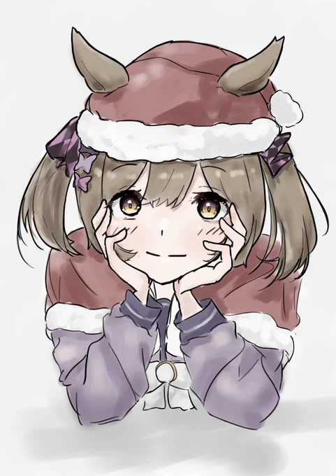クリスマスファル子#ウマ娘#スマートファルコン 