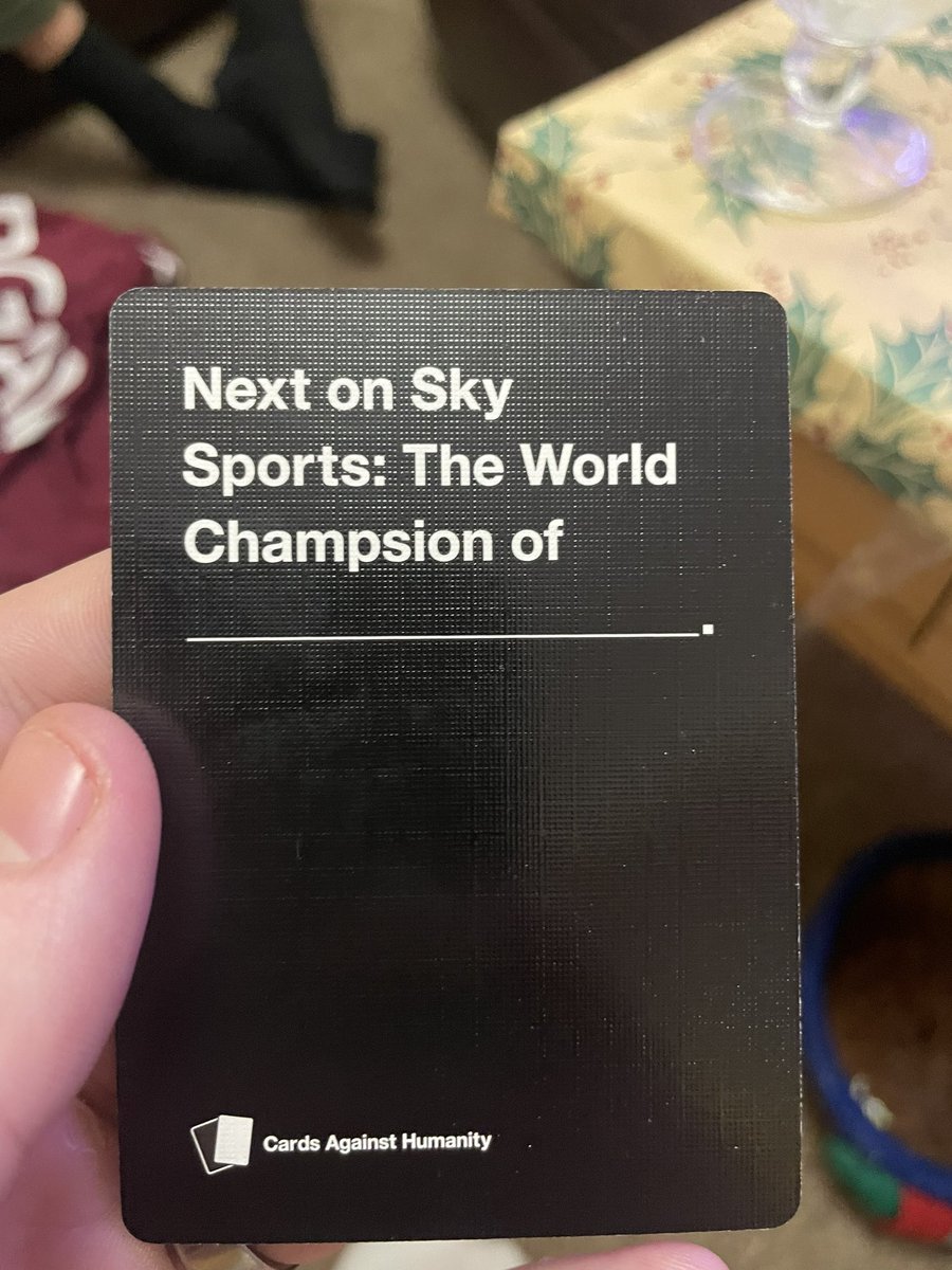 generaldippy's tweet image. Someone’s getting fired @CAH #speltwrong