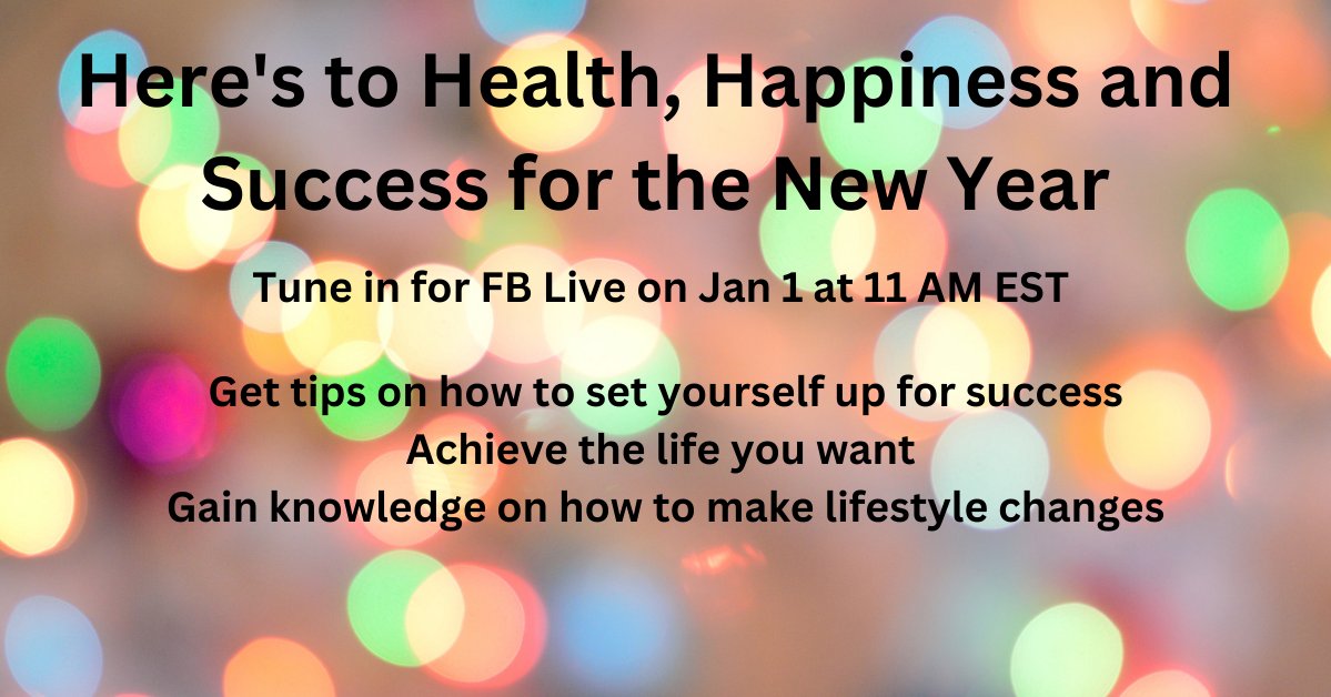 WellnessUltra's tweet photo. #Newyears is right around the corner!
Be sure to take advantage of this #FREE event

#wellnessjounery #wellness #healh #behealthy #behappy #coaching# #fit #success #besuccess #goals #reachyourgoals #crushyourgoals #weightlossjourney #weightlosstips #newyearnewyou #dream https://t.co/tSFbYNsZ3t