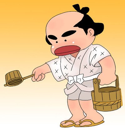 「おはようごぜえます 」|おてんば丼のイラスト