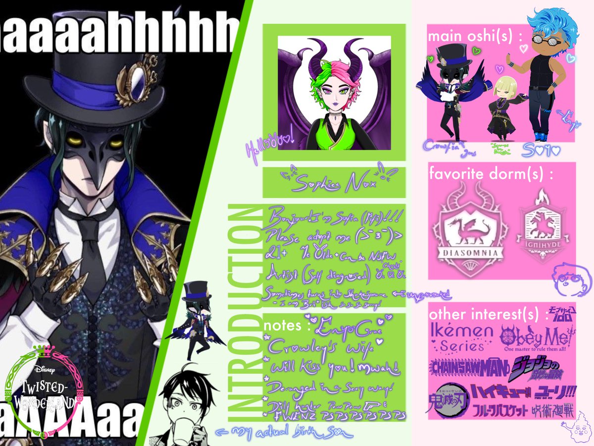 S ♡ F I A on Twitter "Heyooo fwenz! I’ve redone my account + I’d love