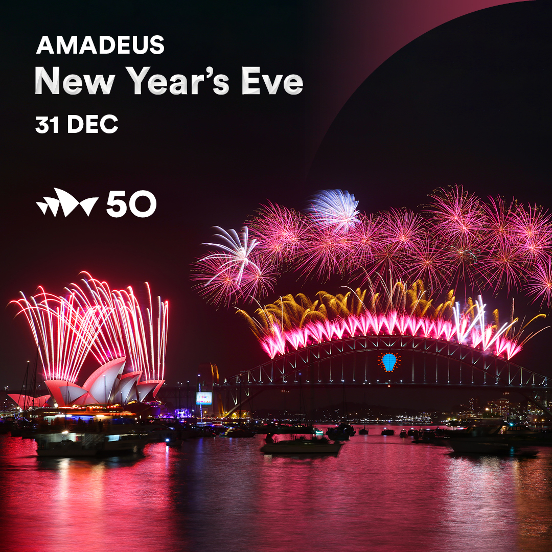 The stage is set for a NYE celebration like no other at the Sydney Opera House. See Michael Sheen in an exclusive production of Amadeus. Enjoy free flowing drinks, delicious food, and front row seats to the midnight fireworks. Grab your tickets now bit.ly/3PSKZ1o 🎆🥂