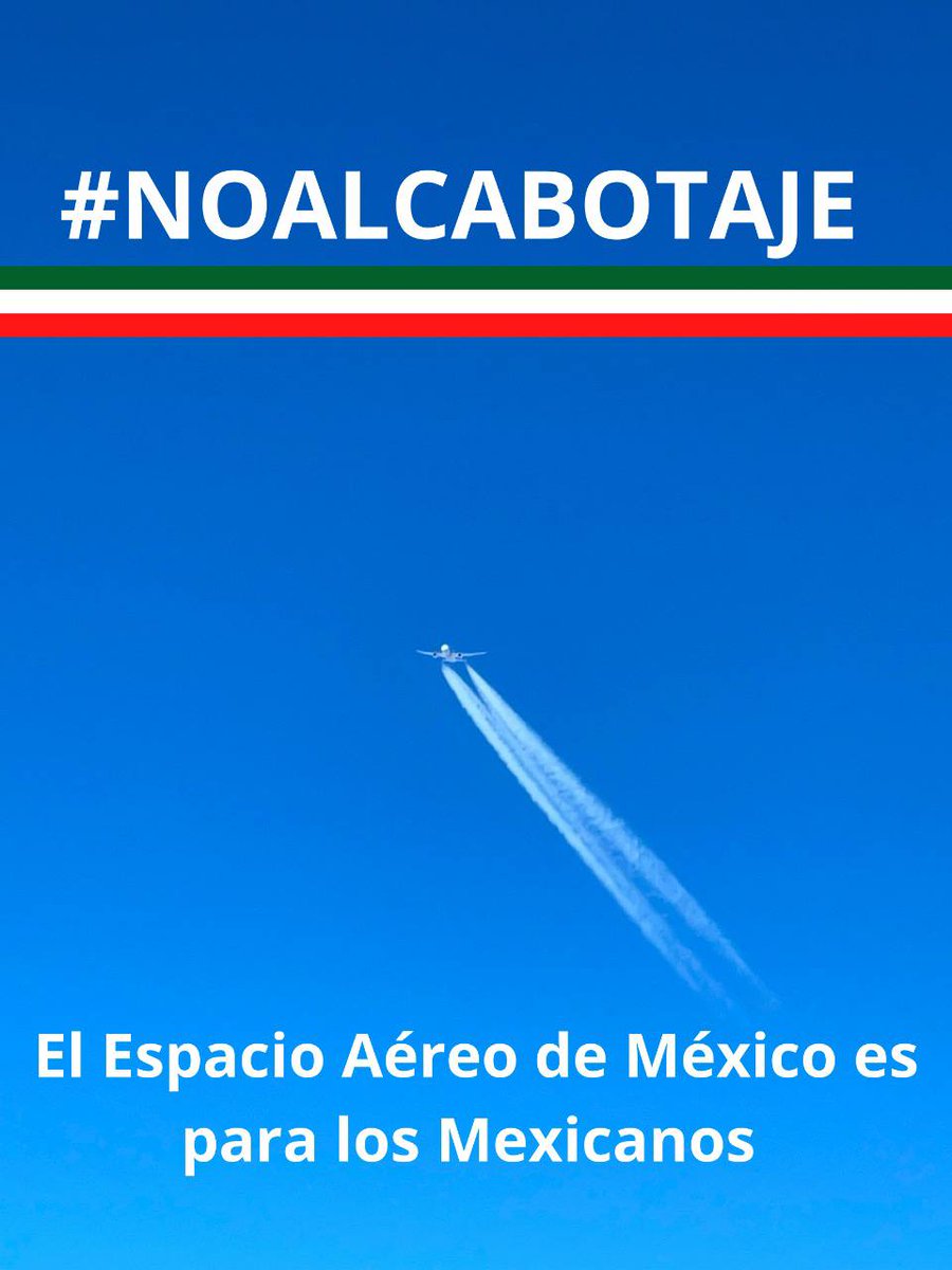 CapLaloVargas's tweet photo. NO AL CABOTAJE EN MEXICO https://t.co/f62bHq6RhA
